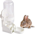 kathson Rabbit Water Bottle, 17oz Hanging Water Fountain Automatic Dispenser No Leak WaterFeeder for Bunny Chinchilla Gu