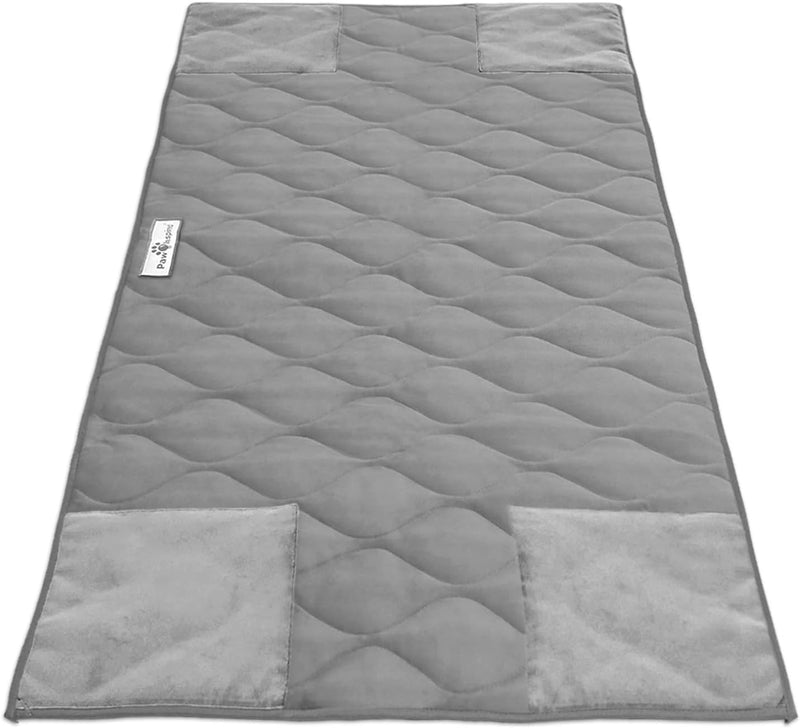 Paw Inspired PopCorner Washable Fleece Cage Liners, Midwest, Gray