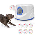 AIRSHOOTER Automatic Ball Thrower for Dogs, Ball Launcher for Dogs - 2.3" Dog Balls * 6Pack (Blue)