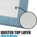 BV Puppy Pads Leak-Proof 100 Count 22"x 22" - Absorbent Pee Pads for Dogs with 6-Layer Design, Rapid Dry Sheet & Built-in Attractant - Dog Pad with Odor Control, Perfect for Puppies & Senior Dogs