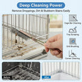 Bird Cage Cleaning Brush Kit 4 Pcs, Bird Poop Remover Tools