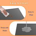 48"x32"(120cmx80cm) Extra Large Pet Food Mat, 1.5MM Super Thick Silicone Dog Mats for Food and Water, XXXL Nonslip Pet F