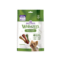 Wellness WHIMZEES Brushzees Natural Dog Dental Treat, VOHC Accepted Chews, Freshens Breath, Extra-Small Size, 4.2 oz Bag, 16 Count