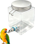 Parrot Needle Water Bottle, Leakproof Bird Automatic Water Feeder,520ml