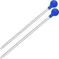 BOAO 2 Sets Aquarium Coral Feeder Pipette Long Syringe Feeding Tube Blue