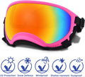Medium Dog Sunglasses with Adjustable Strap UV Protection, Winproof Dog Puppy Sunglasses, Suitable for Medium Dog Pet Gl