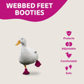Duck Shoes for Injured Feet – Protective Neoprene Footwear for Ducks, Protective Shoes for Birds with Injured feet, Bumb