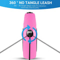 360°No Tangle 26 Ft Retractable Dog Leash for Dogs up to 99lbs