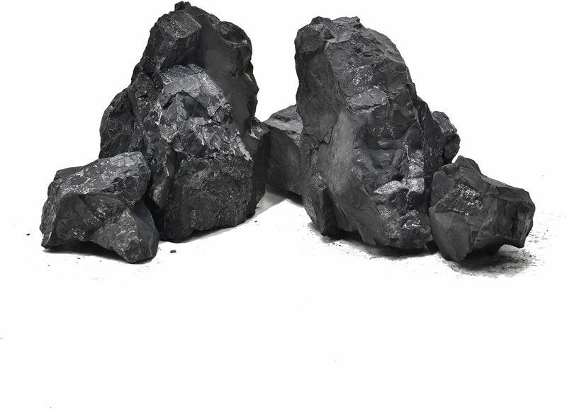 Aquarium Rock 5lb Fish Tank Stones for Aquarium Aquascape,3-6 in 4 Pcs