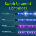 GloFish 10" LED Light Stick for Aquariums Up to 20 Gallons, 1 Count
