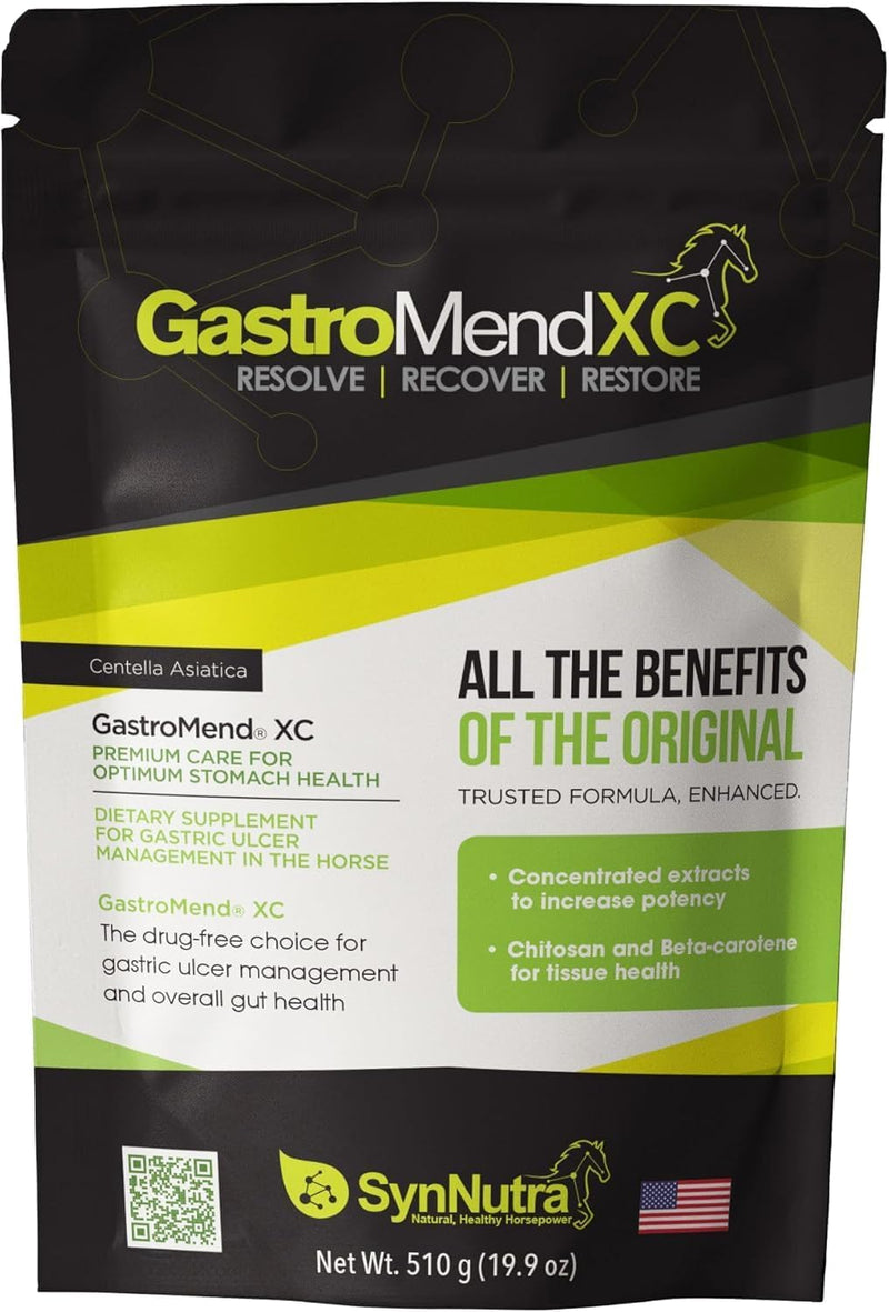 GastroMend XC Stomach Support for Horses, 30 Doses
