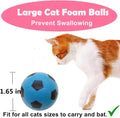 PETFAVORITES Foam Soccer Balls Cat Toys - Pack of 12