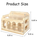 Rabbit Hay Feeder Wooden Hay Rack Guinea Pig Hay Holder Less Wasted Hanging Hay Feeder for Bunny Chinchillas Guinea Pig 