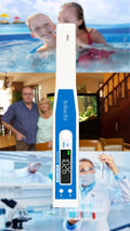Saltwater Meter Salinity Meter Digital Water Tester Hydrometer Ideal for Hydroponics Aquarium Fish Pond Aquaculture High