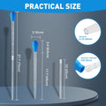 27.7IN Extra Long Turkey Baster for Aquarium, Blue, 50ml