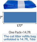 12 Pack Cat Litter Refills Bag Compatible with Litter Refill