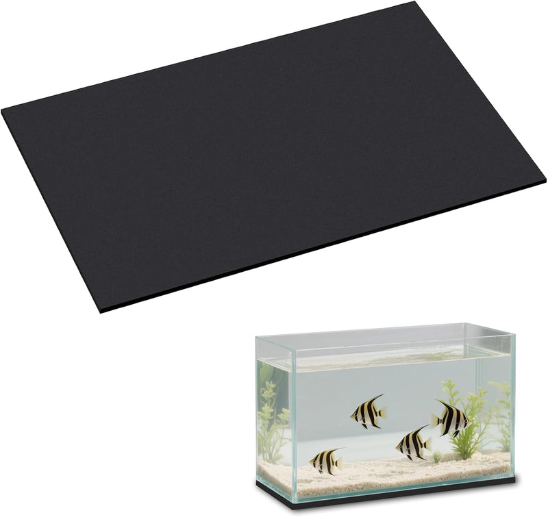 Aquarium Leveling Mat, 21.6 x 13Inch Aquarium Fish Self Leveling Mat for Under Tank, Waterproof Compressible Neoprene Ma