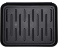 OwnMy Black Boot Tray Mat Indoor Plastic Small Shoe Tray Mat for Entryway