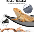 Bearded Dragon Hammock Reptile Hammock for Axolotl,Geckos,Lizards,Breathable Mesh Bearded Dragon Tank Accessories for Sn