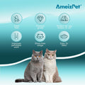AmeizPet Hairball Remedy for Cats, Anti-Hairball Malt Paste for Pet Fur, Treatment for Long & Short Fur Cats, 4.23 Oz (120g)