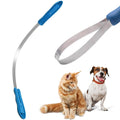 Dog Shedding Blade Dual-Sided Shedding Blades Stainless Steel Doggie Deshedding Brush Tool Curry Comb Dogs Brush Slicker