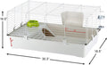Ferplast Cavie Guinea Pig Cage & Rabbit Cage | Pet Cage Includes All Accessories to Get You Started & a 1-Year Warranty