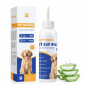 GIFTMISSU 4 fl oz Dog Ear Cleaner Solution, Gentle Ear Wash for Dogs and Cats, Pet Ear Cleaner for Routine Ear Cleaning and Care, Ideal for Regular Pet Grooming Use
