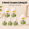 Cat Pheromone Diffuser Set 9-Pack Including 3 Plug-Ins & 6 Refills
