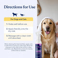 Dog Dry Shampoo, Waterless No-Rinse Foaming Formula, Oatmeal & Lavender 8oz