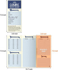 ANZON MORIES Dog Vaccination Record Cards 24 Packs with Storage Pocket for Micro Chips, Accessories, Large 8 x 10.5 Inch Puppy and Canine Vaccines Shot Memo for Doggy Medical Grooming Kennel Care