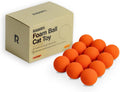 Rawry Foam Ball Cat Toy for Indoor Cats & Kittens,12 Pack, Orange