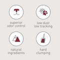 Precious Cat Classic Premium Clumping Cat Litter, 18 lb Bag