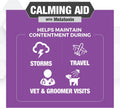 Nootie Progility Dog Calming Supplement for Stressful Situations & Daily Support – Supports Calm Behavior & Emotional Balance with Melatonin, Soft Calming Chews (90 Count)
