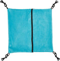 14.0"L x 13.5"W x 0.4"H/Teal and Purple