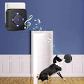 Dog Door Bell, Wireless Dog Bell, Black, 1 Receiver 4 Transmitters