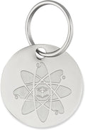 Shield Tag - Natural Flea & Tick Repellent Collar Tag for Dogs & Cats - Waterproof, Lasts 12 Months - Stainless Steel Pe