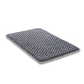 Dog Bed for Crate Pad High Resilience Foam Crate Pad Mat for Medium Large Dogs Washable Anti-Slip, Outdoor, 35" x 22",Dark Gray