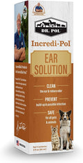 Dr. Pol Incredi-Pol Ear Solution for Dogs, Cats, and All Animals - Safe Ear Rinse for Daily Ear Cleaning and Soothing Relief - 3 Fluid Ounces