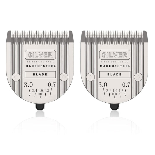 Sodaer 5 in 1 Replacement Blades Compatible with WAHL Bravura .Chromado，Creativa，Figura Dog Clippers for Dogs Grooming（2 Packs