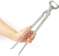 14 Inch Farrier Hoof Nipper, Heavy Duty Chrome Vanadium Steel Hoof Trimmer with High Leverage & Ergonomic Grip for Horse