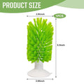 1 PCS Turtle Scrub Exfoliating Brush Tank Cleaning Scrub Helping The Remove Dirt on The Back and Abdomen Turtle Brush wi
