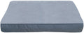 Dalema Dog Bed Cover 44L x 32W x 4H Inch,Heavy Duty Durable Waterproof Fluffy Soft Short Plush Replacement Dog Bed Covers,Washable Removable Pet Bed Mattress Cover with Zipper.Grey,Cover Only.