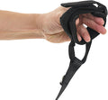 Gooby Wristband Surfer Leash + Traffic Handle, Black, 6 FT