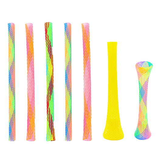 ISMARTEN Cat Spring Toys, 30 Packs Cat Tube Spring Toy Interactive Cat Toy for Indoor Cats, Plastic Spring Coils Attract Cats to Swat, Bite, Hunt(Random Color) (30 Packs)