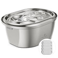 PETLIBRO Stainless Steel Cat Water Fountain, 101oz/3L Pet Water Fountain for Cats Inside, Food-Grade Dog Water Fountain, Automatic Cat Water Dispenser