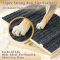 Dog Ramps for Stairs, 4 Pack Solid Wood Dog Ramp, 4 Adjustable Heights