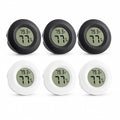 6 Pack Digital Hygrometer Meter for 3D Printer Filament Storage Box, Mini Thermometer Temperature & Humidity Monitor for