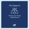 SmartEquine Comfort Horse Fly Mask with SmartCore Technology, Horse Size