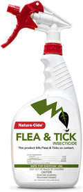 Nature-Cide Flea & Tick. All Natural Tick and Flea Spray for House and Pets to Keep Your Home Safe. Kills on Contact. No