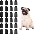 Weewooday 24 Pieces Shock Collar Dog Rubber Tips Training Collar Replacement Parts Silicone Covers for Training Rubber D